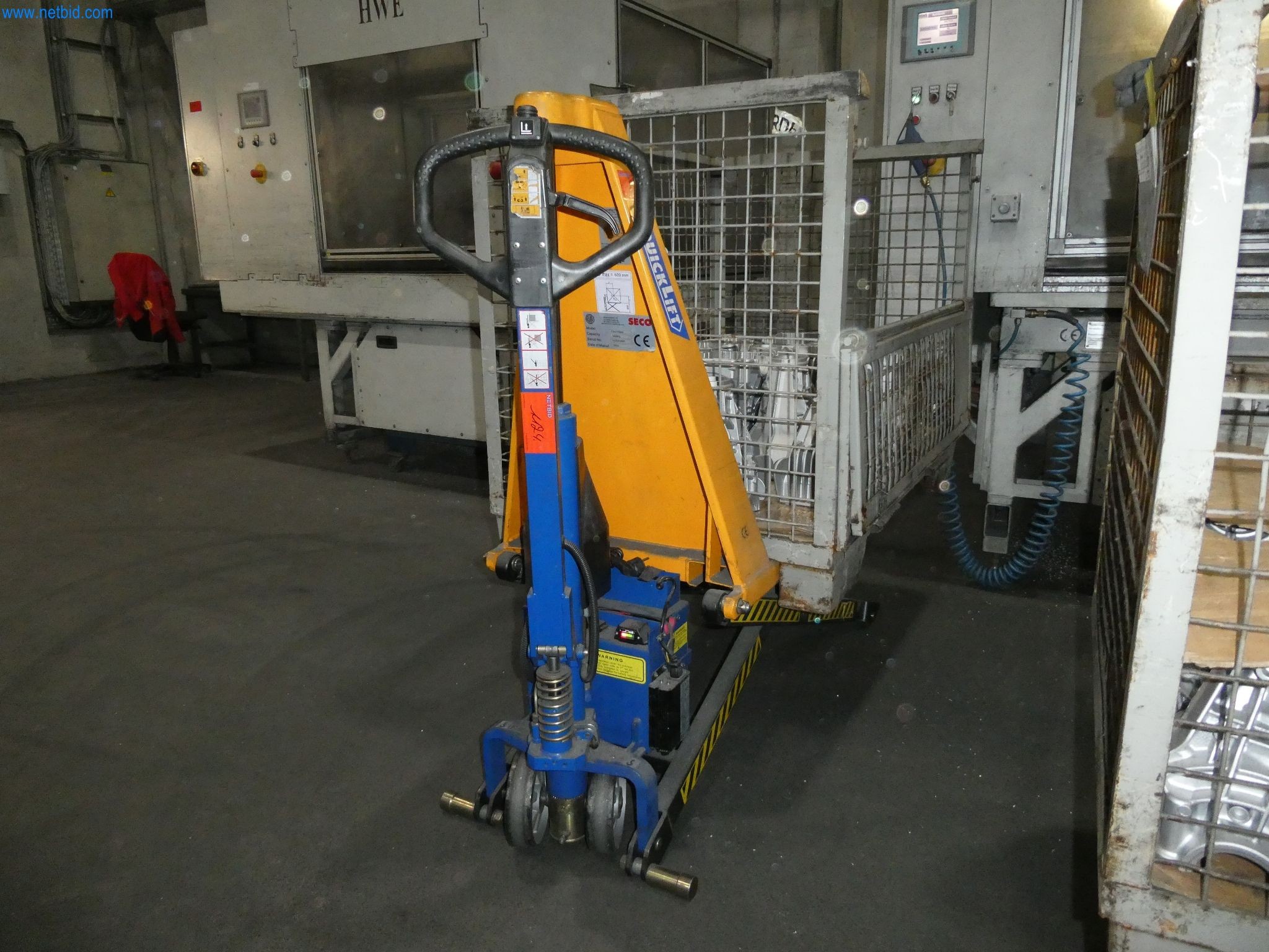 Elektrohydraulik-Scherenhochhubwagen Seco ESGH1000i